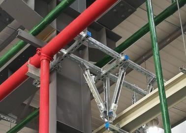 鞍山市该抗震支架的整体式支吊架结构协调性好